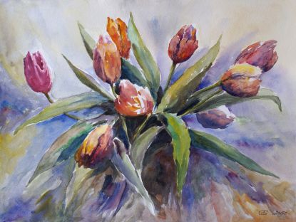 Bouquet of tulips