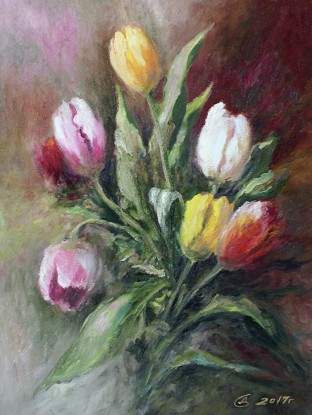 Bouquet of tulips