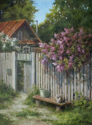 Spring in the village