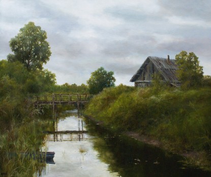 House over the river