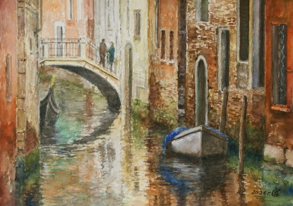 The Venetian street
